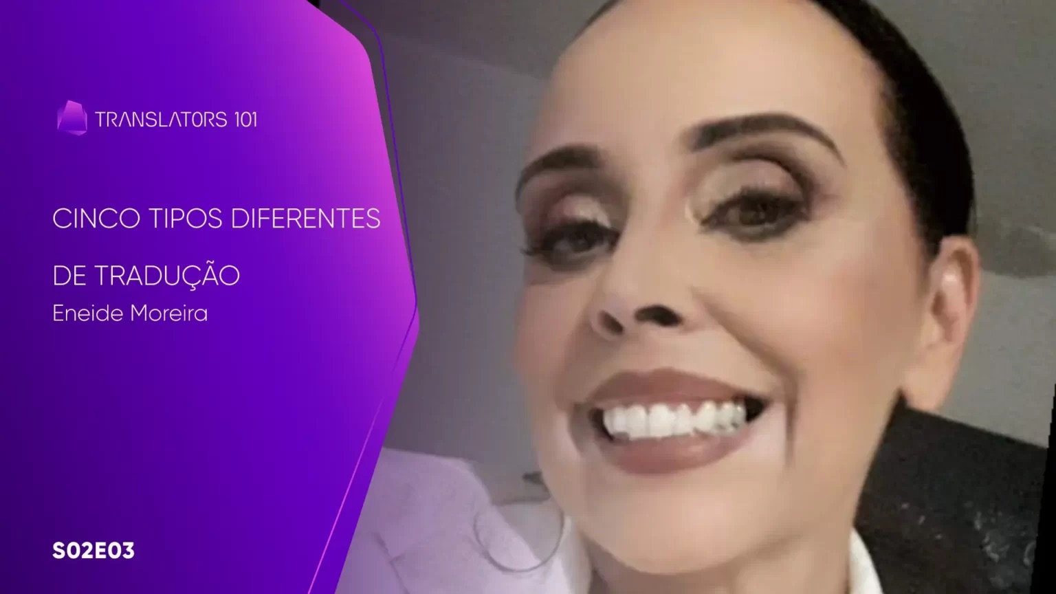 S02E03 — Cinco tipos diferentes de tradução — Eneide Moreira